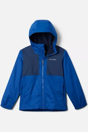 Columbia Rainy Trails II Fleece Lined Waterproof Jacket - Mountain Slub Size XL (18 years) - Boys