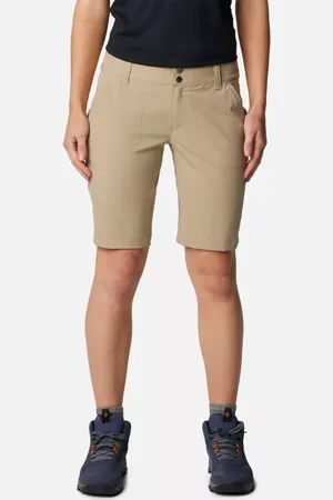 Columbia Saturday Trail Long Shorts - British Tan Size 14 UK - Women