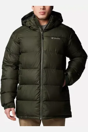 Columbia Pike Lake Puffer Parka - Greenscape Size L - Men