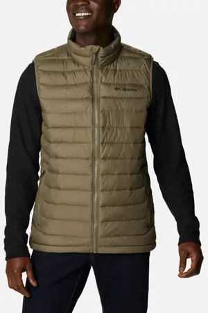 Columbia Powder Lite II Insulated Vest - Stone Size S - Men