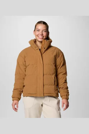 Columbia Ruby Falls II Novelty Sherpa Puffer Jacket - Corduroy Size L - Women