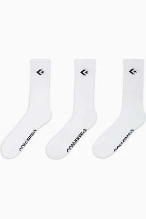 Converse 3-Pack Classic Star Chevron Crew Socks