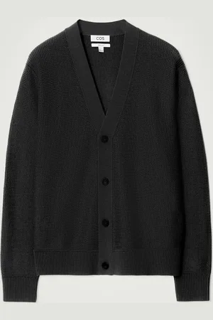 COS Textured Merino Wool Cardigan