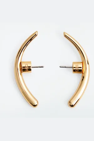 COS Curved Stud Earrings