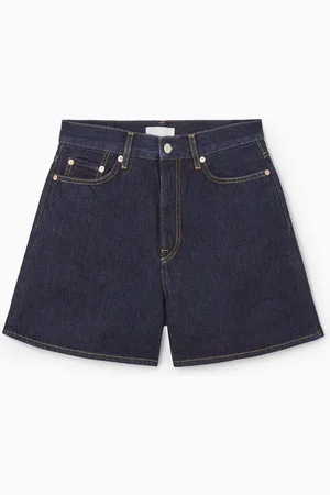 COS High-Rise Denim Shorts