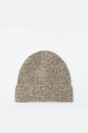 COS Mélange Wool-Blend Beanie