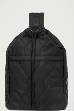 COS Quilted Drawstring Sling Duffle Bag
