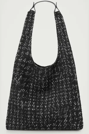 COS Oversized Jacquard Tote Bag