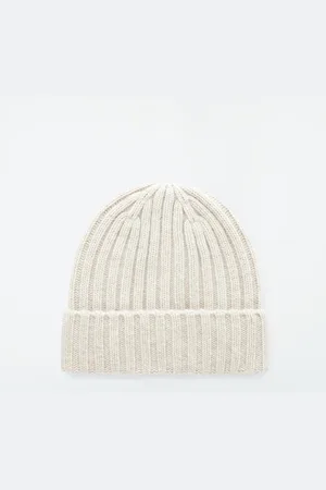 COS Chunky Pure Cashmere Beanie