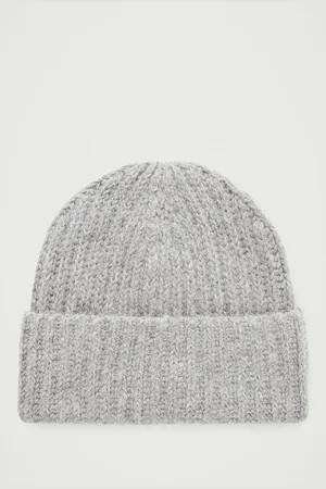 COS Ribbed Alpaca-Blend Beanie