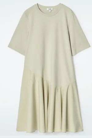 COS Asymmetric Mini T-Shirt Dress