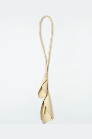 COS Floral Leather Bag Charm