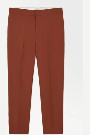 COS The Tapered Wool Twill Suit Trousers in