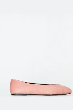 COS Pony Hair Ballet Flats