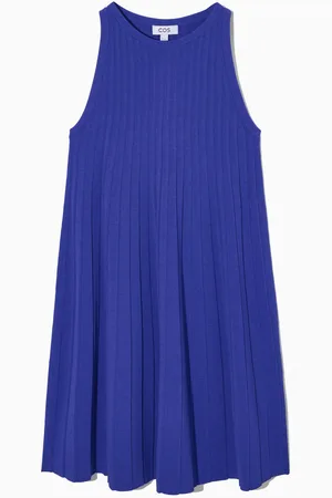 COS Pleated A-Line Mini Dress