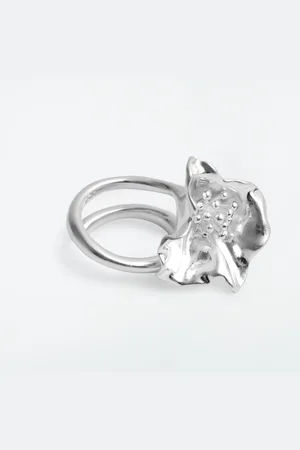 COS Coiled Floral Ring