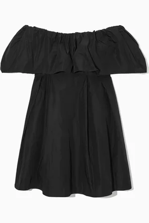 COS Voluminous Off-The-Shoulder Mini Dress