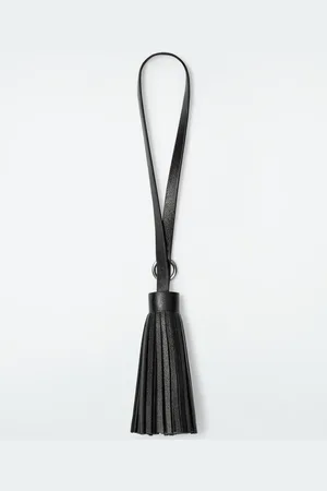 COS Tasseled Leather Bag Charm