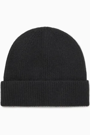 COS Ribbed Wool And Cashmere Beanie