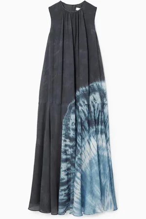COS Gathered A-Line Maxi Dress