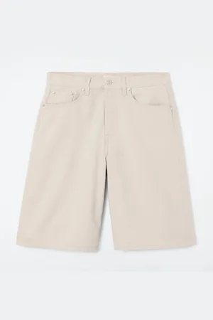COS Longline Denim Shorts