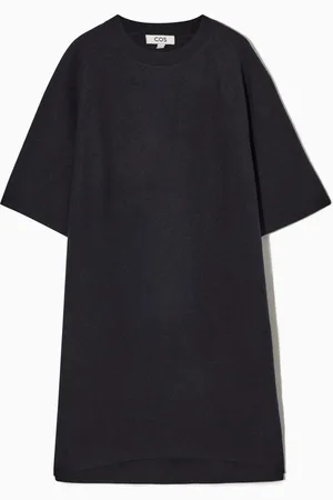 COS Oversized-Fit Wool T-Shirt Dress