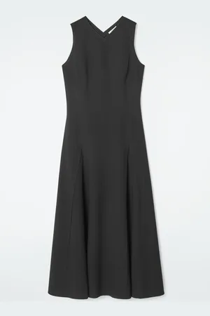 COS Flared Jersey Maxi Dress