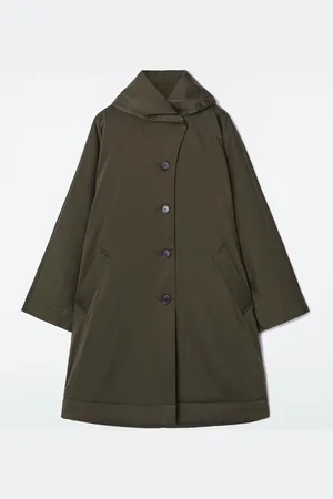 COS Oversized Shawl-Collar Padded Coat
