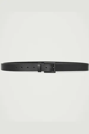 COS Matte Leather Belt