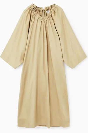 COS Oversized Cotton Midi Dress