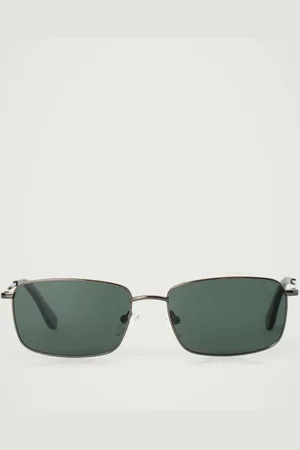 COS Rectangle Wire-Frame Sunglasses