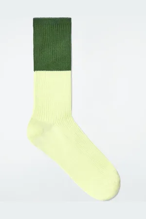 COS Colour-Block Cotton Socks