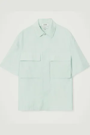 COS Oversized Short-Sleeved Utility Shirt in