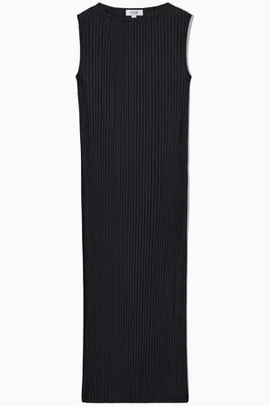COS Sleeveless Pleated Maxi Dress