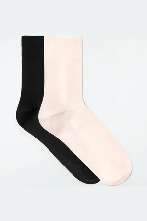 COS 2-Pack Ribbed Panel Socks