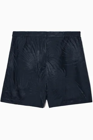 COS Silk-Blend Jacquard Shorts