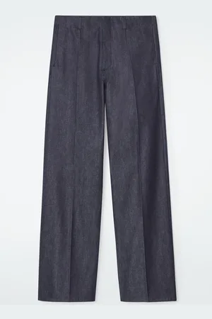 COS The Wide-Leg Raw Denim Jeans