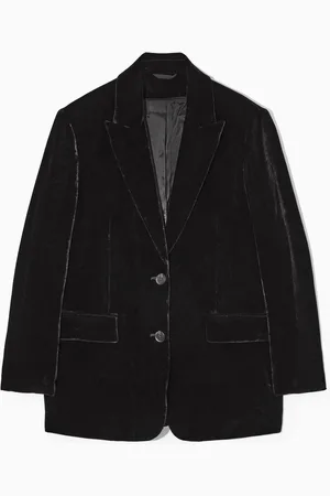 COS Regular Silk-Blend Velvet Blazer