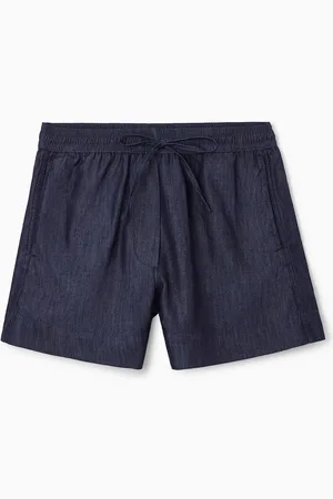 COS Drawstring Denim Shorts