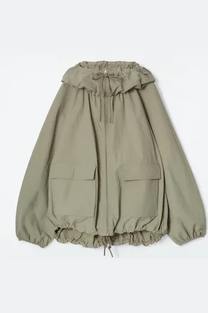 COS Technical Hooded Parka Jacket