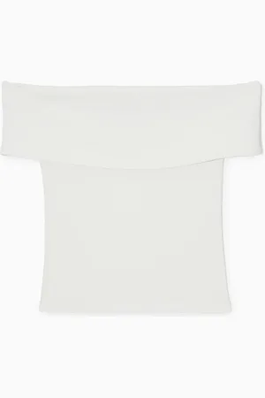 COS Off-The-Shoulder Jersey Top