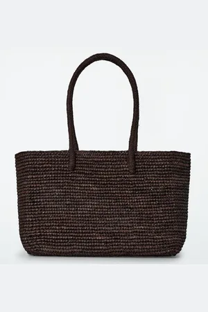 COS Hand-Woven Tote Bag