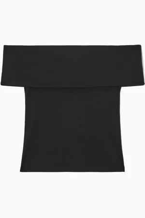 COS Off-The-Shoulder Jersey Top