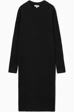 COS Oversized Knitted Alpaca-Blend Dress