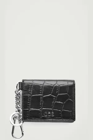COS Croc-Effect Leather Wallet