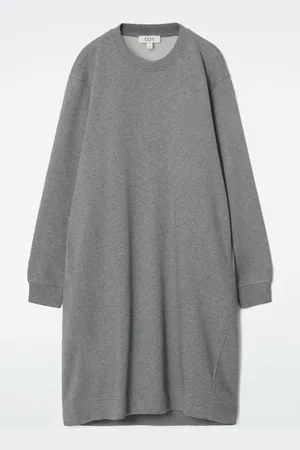 COS Oversized Sweatshirt Midi Dress