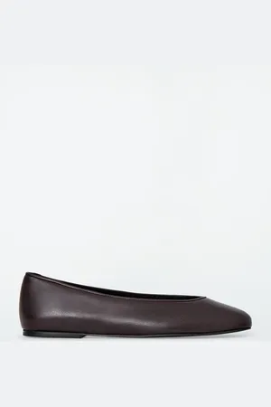 COS Leather Ballerina Flats