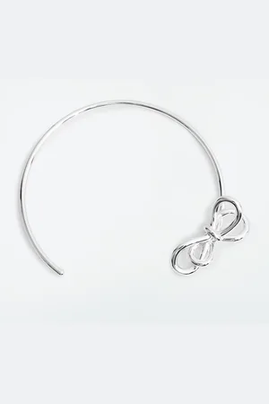 COS Knotted Bow Choker