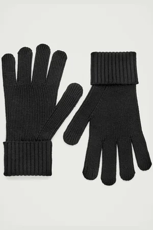 COS Ribbed Wool Gloves