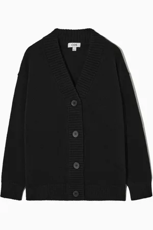 COS Cocooning Wool V-Neck Cardigan